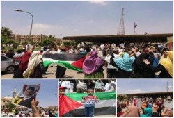 احرار مدينة العبور ينتفضون في جمعة عيد الشهيد بوقفة ضد الانقلاب