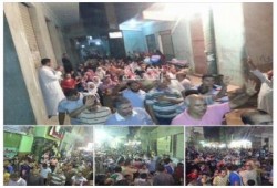 الجيزة: مسيرة ليلية حاشدة لثوار ناهيا ضد الانقلاب