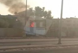 شباب العريش يشعلون محول للكهرباء اعتراضاً على زيادة الاسعار