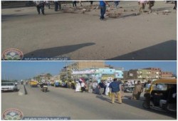 بالصور:داخلية الانقلاب تعتدي على وقفة بالحسينية داعمة لغزة وتختطف3 بينهم معاق