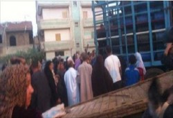 صراعات بقرية الجابرية بالمحلة للحصول على اسطوانة بوتاجاز