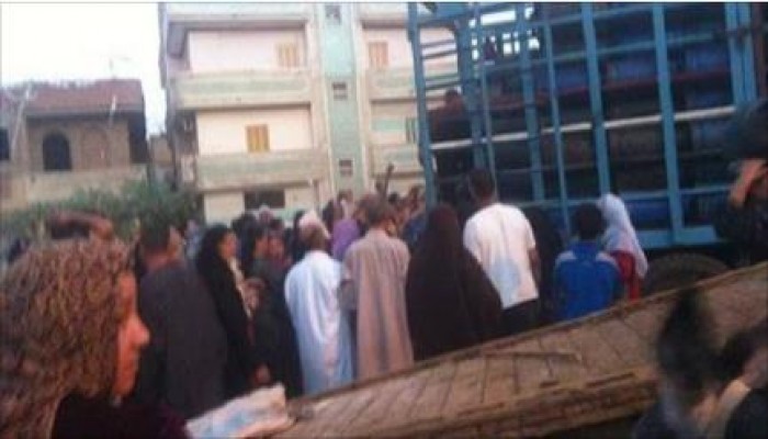 صراعات بقرية الجابرية بالمحلة للحصول على اسطوانة بوتاجاز