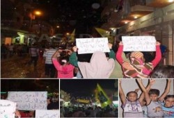 مسيرة مناهضة للانقلاب بالإسكندرية