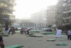 الشرقية: داخلية الانقلاب تعتدي بالغاز والخرطوش علي مسيرة حاشدة بالزقازيق عقب صلاة العيد