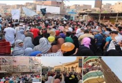 مسيرة رافضة للانقلاب بأول ايام العيد بالهرم.