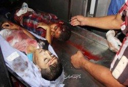 السيسي يقتل الأطفال في مصر واليهود يذبحوهم فوق المرجيحة في غزة " صور"