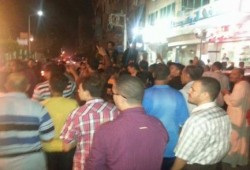 بالصور  مسيرة ليلية حاشدة لثوار طنطا فى ثانى أيام العيد