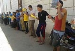 دمياط : وقفة بقرية سيف الدين لأول مرة منذ انقلاب 3 يوليو