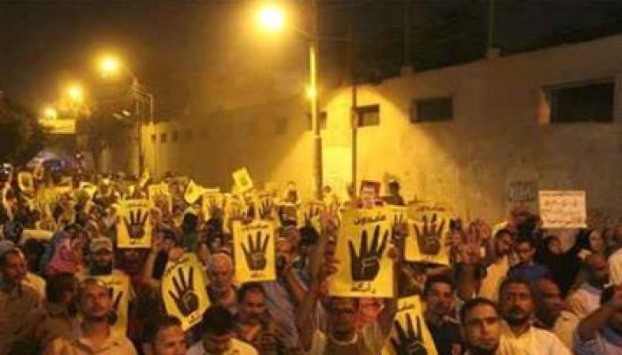 بني سويف تطالب بنصرة غزة في مسيرة ليلية حاشدة