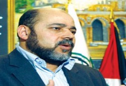 أبو مرزوق ينفي تصريحه بأسر الصهيوني ويؤكد:القسام هي الجهة المسؤولة عن عمليات المقاومة