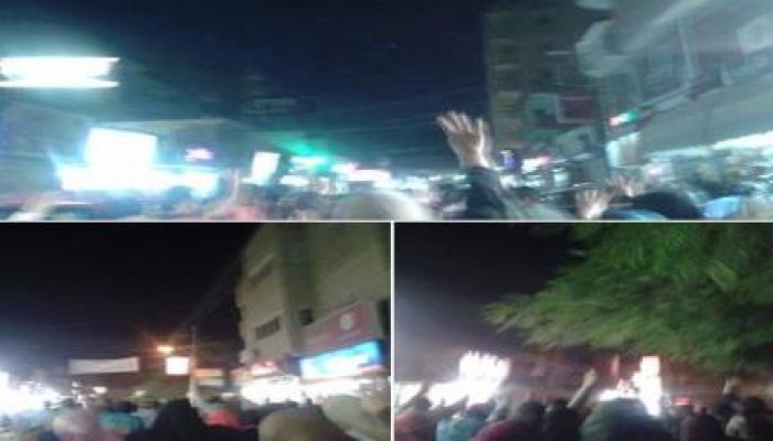 مسيره ليلية لأهالي مدينه "دكرنس" في مقدمة أسبوع "المقاومة هي الأمل"