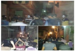 الدقهلية: مسيرة ليلية مفاجئة لأهالي "برمبال" مركز "منية النصر" ضد الانقلاب