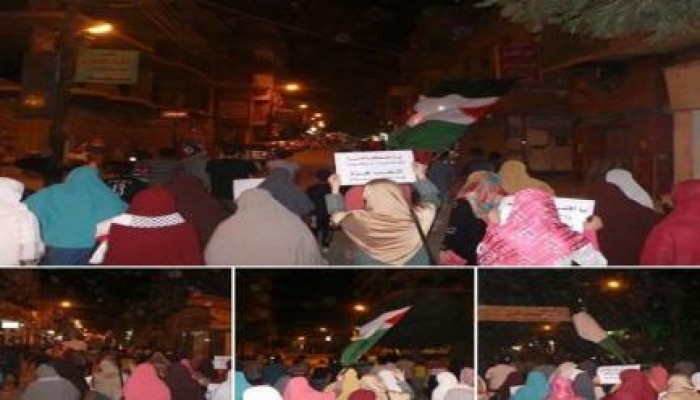 مسيرة  حاشدة رافضا للانقلاب ببنى سويف