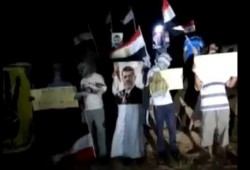 شمال سيناء: وقفة لثوار بئر العبد في بداية أسبوع المقاومة أمل الأمة