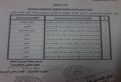 بالمستندات رموز الحزب الواطي يحتلون نقابة المعلمين بالغربية
