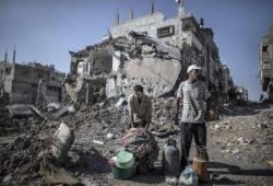 ارتفاع ضحايا العدوان الصهيوني على غزة إلى 1766 شهيدا و9320 جريحا