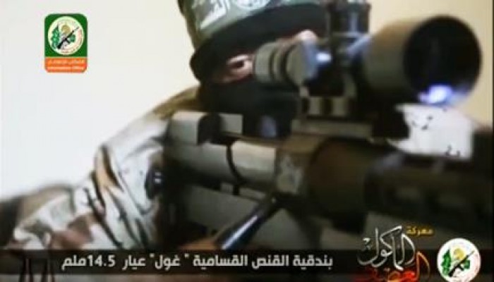 كتائب القسام تكشف عن أحدث مفاجأتها: تصنيع "الغول" بندقية قنص عيار 14.5 ملم