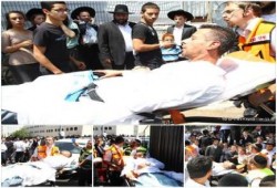 ننشر صور العملية التي قام بها شباب فلسطيني في القدس المحتله بقتل حاخام واصابة 5 مستطونين