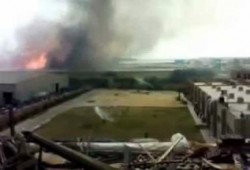 حريق هائل بمصنع "لادا" للسيارات بالعاشر من رمضان