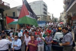 بالصور : مظاهرات حاشدة بشمال اليونان تأييدا لغزة