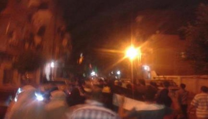 ثوار الإسماعيلية يهتفون عشية زيارة السفاح:يسقط يسقط حكم العسكر