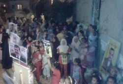 البحيرة : مسيرة حاشد في "طيبة الدلنجات" دعمًا للشرعية وتنديدًا بالانقلاب