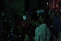 وقفة احتجاجية في "بذور النوبارية" دعمًا للشرعية والمقاومة