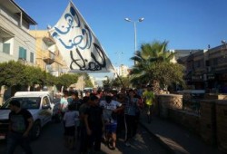 تظاهرة حاشدة في دمياط رفضا للانقلاب العسكري