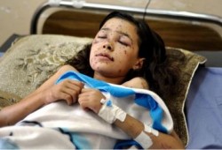 دينا أغمضت عينيها خشية القصف ثم عجزت عن فتحهما ثانية