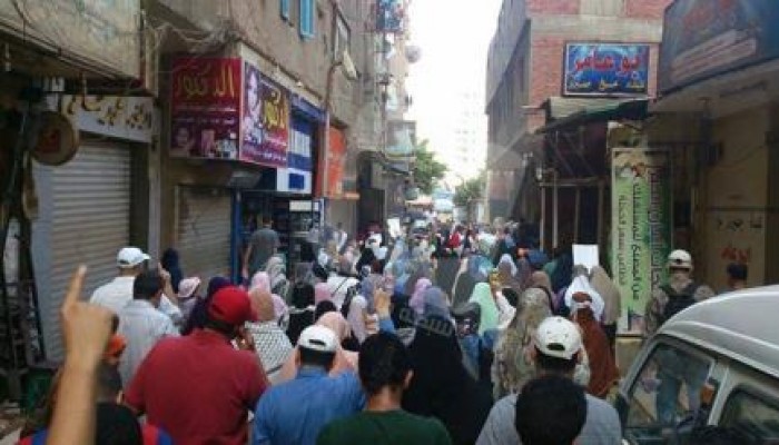 مسيرة صباحية حاشدة لثوار المعادي تمهيدا لانتفاضة 14/ 8 ودعما للمقاومة في غزة