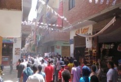 بالصور : مسيرة حاشدة لثوار حدائق حلوان ضد الانقلاب العسكري