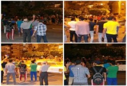 وقفة للتحالف الوطني لدعم الشرعية بمدينة العريش