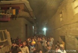 استمرارا للحراك الثورى والنضال مسيرة ليلية حاشدة رافضة للانقلاب العسكري