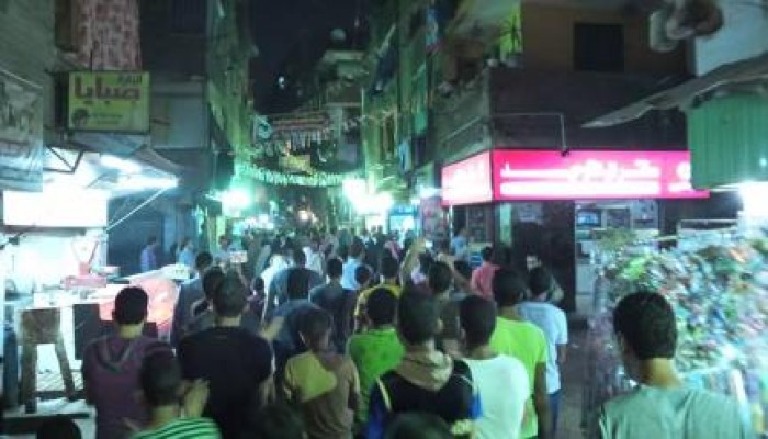 مسييرة ليلية حاشدة لثوار شبرا والشرابية و الزواية رافضة للانقلاب العسكري