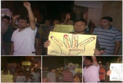 مسيرة حاشدة لثوار العباسية بدمياط تطالب برحيل الانقلاب وعودة الشرعية