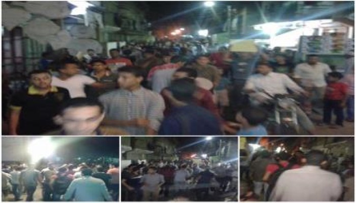 ‫‏الدقهلية‬ : مسيرة ليلية بـ "المطرية" ضد الانقلاب في ‫‏إنتفاضة القصاص‬