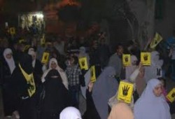 الجيزة..مسيرة ليلية بـ"أوسيم" رفضا للانقلاب