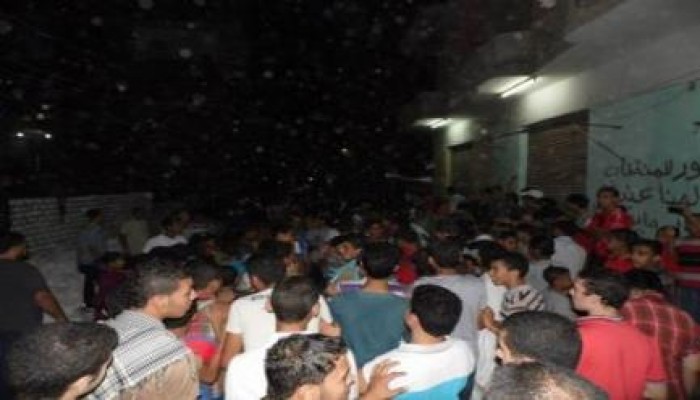 مسيرة ليلية لتحالف دعم الشرعية بأبو كبير تضامناً مع غزة