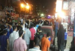 القليوبية.. مظاهرة حاشدة بشبرا وبلطجية الانقلاب تعتدى على أخوات الخانكة