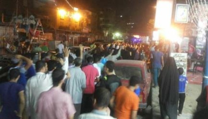 القليوبية.. مظاهرة حاشدة بشبرا وبلطجية الانقلاب تعتدى على أخوات الخانكة