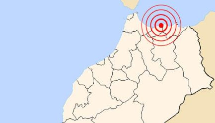 زلزال بقوة 4,2 درجة يضرب مدينة الحسيمة شمالي المغرب دون خسائر