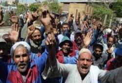 إضراب عمال مصنع أسمنت قنا للفساد المالي والإداري