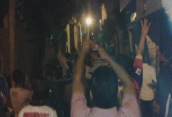 المنيا:بالصور مسيرة حاشدة تنديدا برفع الدعم عن التموين ومجازر الصهاينه بقطاع غزة