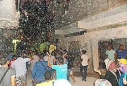 الاسكندرية: بالصور مسيرة مفاجئة لحملة باطل بالهانوفيل