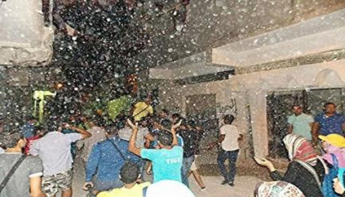 الاسكندرية: بالصور مسيرة مفاجئة لحملة باطل بالهانوفيل