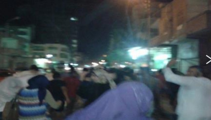 رغم التشديدات الأمنية ثوار الإسماعيلية يهتفون:يسقط حكم العسكر