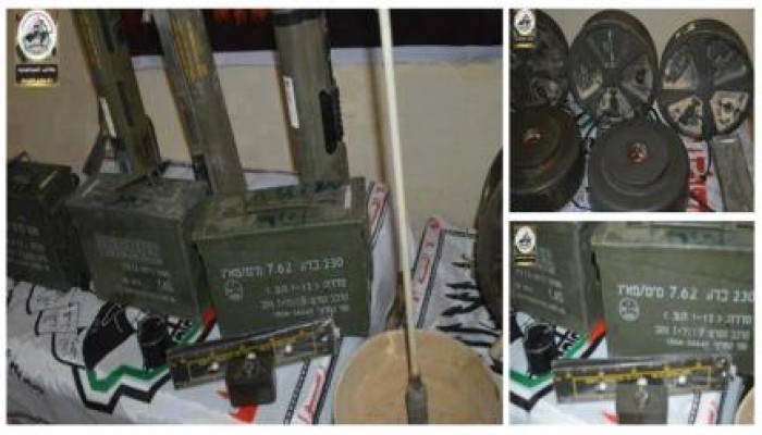 القسام‬ تنشر صور لبعض الاسلحة التي استحوذت عليها من جنود الاحتلال شمال قطاع ‫‏غزة‬