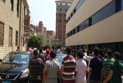 ‏الدقهلية‬ :مسيرة مفاجئة لحركة "شباب ضد الانقلاب" من أمام المستشفى العام بالمنصورة