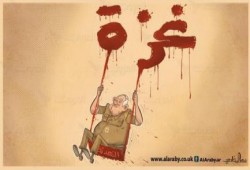 كاريكاتير: التهدئة بغزة