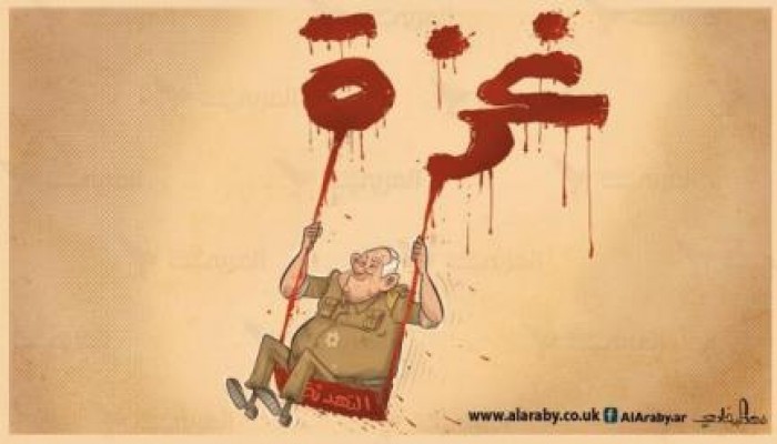كاريكاتير: التهدئة بغزة